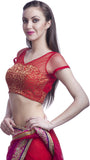 ABIDA V-Neck Women's Blouse