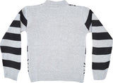 Addyvero Geometric Print Round Neck Casual Boy's Sweater