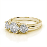 Zevrr Sterling Silver Swarovski Zirconia Platinum NA K Ring