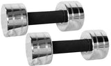 Livestrong Steel With Crome Platinum Pair Of 1kg (1kg X 2 =2kg ) Fixed Weight Dumbbell