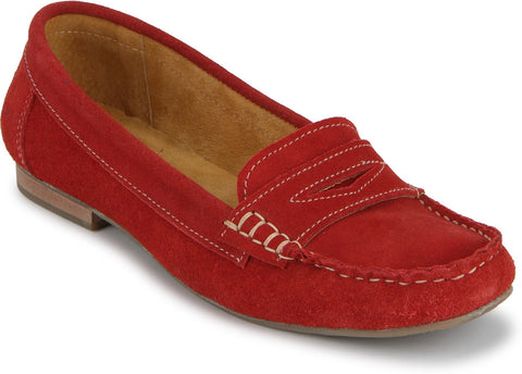Blue Button Crystal Red