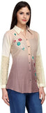 India Inc Women's Embroidered Casual Shirt