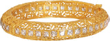 Penny jewels Alloy Beads Brass Bangle Set