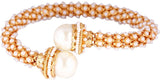 Nakashi Alloy Yellow Gold Bracelet