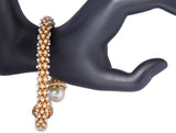 Nakashi Alloy Yellow Gold Bracelet