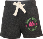 Vitamins Graphic Print Baby Girl's Basic Shorts