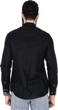 Mr Button Men's Solid Casual Linen Shirt