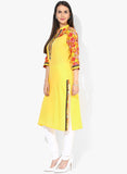 RETAIL SHOP INDIA Printed Girl's Straight Kurta