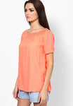 Vero Moda Casual Short Sleeve Solid Women's Top