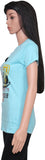 Nine Lions Bollywood Fashion Casual Short Sleeve Solid Women's Top