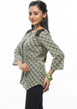 Moda Vastra Casual 3/4 Sleeve Graphic Print Women's Top