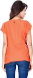 SFDS Casual, Formal, Party Short Sleeve Solid Women's Top