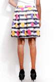 Change360° Floral Print Women's A-line Skirt
