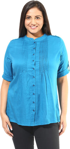 Alto Moda by Pantaloons Solid Women's Tunic