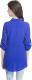 Elisabetta Bartolli Party Short Sleeve Solid Women's Top