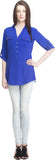 Elisabetta Bartolli Party Short Sleeve Solid Women's Top