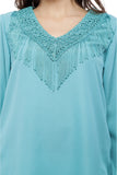 Stylestone Casual, Formal, Lounge Wear, Beach Wear, Party Full Sleeve Solid Women's Top