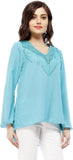 Stylestone Casual, Formal, Lounge Wear, Beach Wear, Party Full Sleeve Solid Women's Top