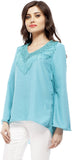 Stylestone Casual, Formal, Lounge Wear, Beach Wear, Party Full Sleeve Solid Women's Top