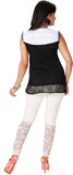 Kairaa Lounge Wear Sleeveless Embellished Women's Top