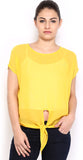 HRX Casual Short Sleeve Solid Women's Top