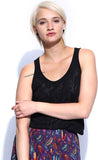 Noble Faith Casual Sleeveless Embellished Women's Top