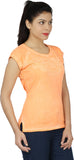 Instinct Casual Short Sleeve Solid Women's Top