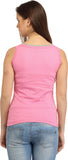 Cation Casual Sleeveless Solid Women's Top