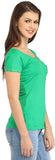Cation Casual Short Sleeve, Sleeveless Solid Women's Top