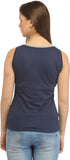 Cation Casual Short Sleeve, Sleeveless Solid Women's Top