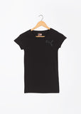 Puma Casual Short Sleeve Solid Women's Top