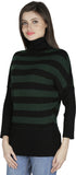 Imagination Casual Full Sleeve Striped Women's Top