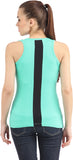 Cation Casual Sleeveless Solid Women's Top