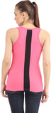 Cation Casual Sleeveless, Short Sleeve Solid Women's Top