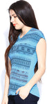 Wrangler Casual Short Sleeve Printed Women's Top