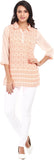 Mustard Printed Women's Tunic