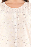 Mustard Printed Women's Tunic