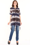 Mustard Printed Women's Tunic