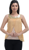 No Code Party Sleeveless Embellished Women's Top
