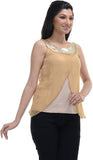 No Code Party Sleeveless Embellished Women's Top
