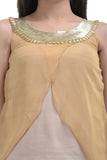 No Code Party Sleeveless Embellished Women's Top
