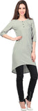 Fabdeal Solid Women's Tunic