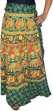 Marusthali Printed Women's Wrap Around Skirt