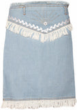 Alpha Lady Embroidered Women's Gathered Skirt