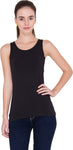 Alibi Casual Sleeveless Solid Women's Top