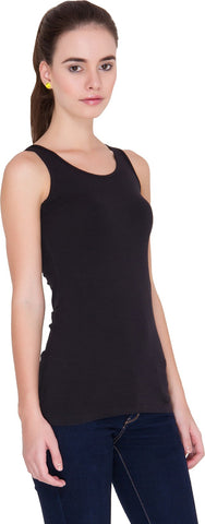 Alibi Casual Sleeveless Solid Women's Top
