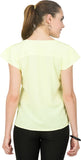 Alibi Casual Short Sleeve Solid Women's Top