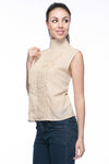 Aaliya Casual Sleeveless Solid Women's Top
