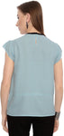 Allen Solly Casual Short Sleeve Solid Women's Top