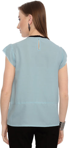 Allen Solly Casual Short Sleeve Solid Women's Top